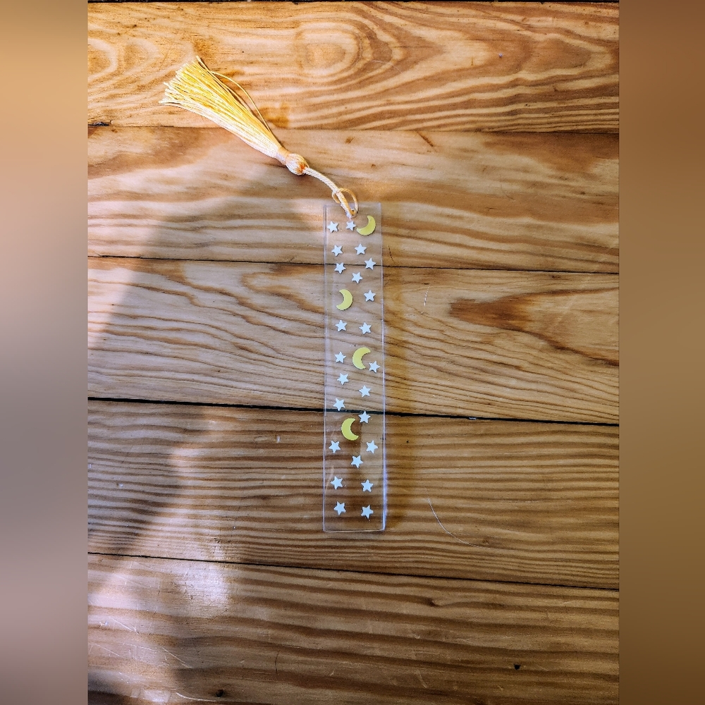 Handmade Resin Bookmark